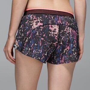 Lululemon First Descent Floral Split Second Short